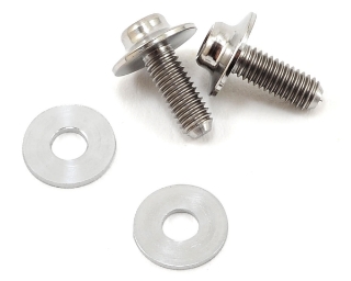 Picture of Lunsford 3x8mm Titanium Brushless Motor Screws (2)