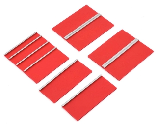 Picture of Scale By Chris Scale Shop Series Lower Cabinet Door Face Plates (Red) (5)