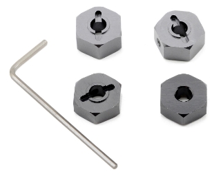Picture of ST Racing Concepts 14mm Aluminum Wheel Hex (Gun Metal) (4)