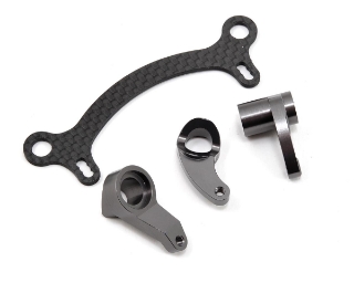 Picture of ST Racing Concepts Aluminum HD Steering System w/Graphite Steering Rack (Gun Metal)