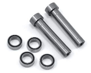 Picture of ST Racing Concepts Aluminum Steering Posts w/Bearings (Gun Metal)