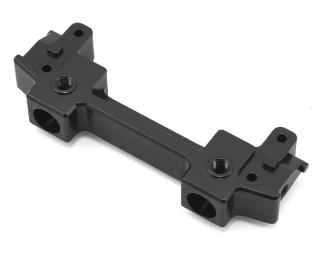 Picture of ST Racing Concepts SCX10 II Aluminum Front Bumper Mount/Chassis Brace (Black)