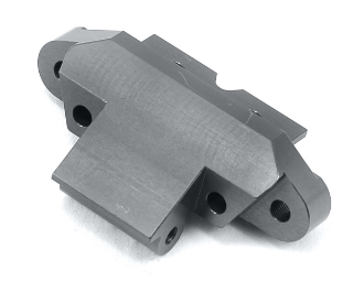 Picture of ST Racing Concepts Yeti Aluminum Front Skid Plate/Hinge Pin Mount (Gun Metal)