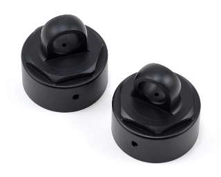 Picture of Tekno RC Aluminum Vented Shock Cap Set (Gun Metal) (2)