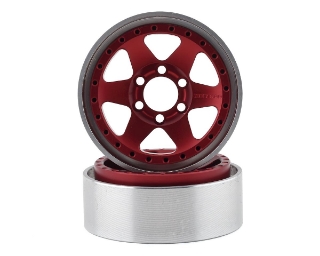 Picture of Vanquish Products Method MR310 1.9" Beadlock Crawler Wheels (Red) (2)