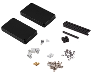 Picture of Yeah Racing 1/10 2 Tiered Metal Rolling Shop Cart Kit (Black)