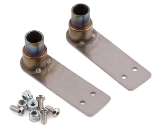 Picture of Yeah Racing 1/10 Stainless Steel Exhaust Tips (Silver) (2)