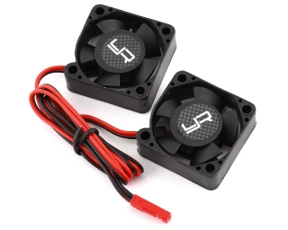 Picture of Yeah Racing 30x30x10mm Twin Tornado High Speed Fan Set (Black) (2)