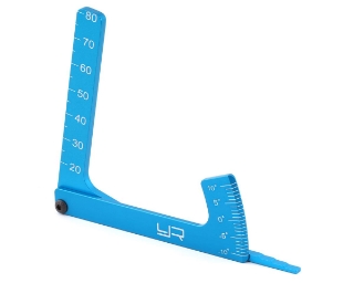Picture of Yeah Racing Aluminum 3-in-1 Camber Gauge (Blue)