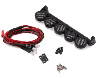 Picture of Yeah Racing 125mm Aluminum LED Light Bar w/5 Light Pods (Black)