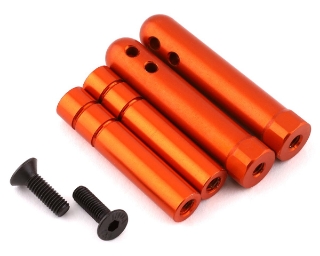 Picture of Yeah Racing HPI Sprint 2 Aluminum Battery Post Set (Orange) (4)