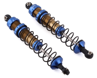 Picture of Yeah Racing 105mm Aluminum TR-XB Big Bore Shocks (Blue) (2)