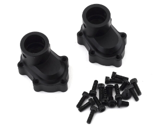 Picture of SSD RC SCX10 II Pro44 Aluminum Rear Portal Box Housing (Black) (2)