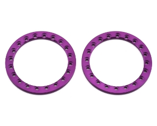 Picture of SSD RC 1.9” Aluminum Beadlock Rings (Purple) (2)