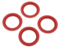 Picture of JConcepts Tribute Monster Truck Wheel Mock Beadlock Rings (Red) (4)
