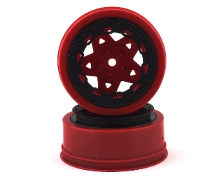 Picture of JConcepts 12mm Hex Tremor Short Course Wheels (Red) (2)