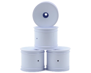 Picture of JConcepts 12mm Hex Mono 1/10 Stadium Truck Wheel (4) (T6.1) (White)