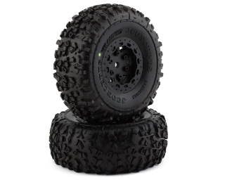 Picture of JConcepts Pre-Mounted Landmines Tires w/17mm Hex Tremor Wheels (Black) (2)