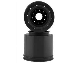 Picture of JConcepts Aggressor 2.6x3.8" Monster Truck Wheel (Black) (2) w/17mm Hex