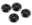 Show details for JConcepts 4mm Large Flange Serrated Locking Wheel Nut Set (Black) (4) Picture of JConcepts 4mm Large Flange Serrated Locking Wheel Nut Set (Black) (4)