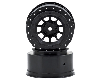 Picture of JConcepts 12mm Hex Hazard Short Course Wheels (Black) (2)