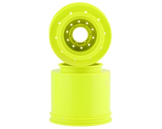 Picture of JConcepts Aggressor 2.6x3.8" Monster Truck Wheel (Yellow) (2) w/17mm Hex