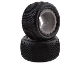 Picture of JConcepts Pin Swag 2.2" Rear Buggy Carpet Tires (2) (Pink)