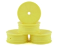 Picture of JConcepts RC10 Mono 2.2 Bearing Front Wheels (Yellow) (4)