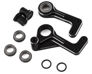 Picture of JConcepts RC10T Aluminum Steering Bellcranks (Black)