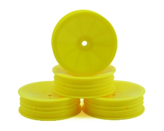 Picture of JConcepts Mono 2.2 "Slim" Front Wheels (Yellow) (4) (B7/B6/RB6/SRX2/YZ2)