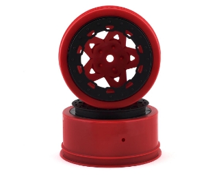 Picture of JConcepts 12mm Hex Tremor Short Course Wheels (Red) (2)