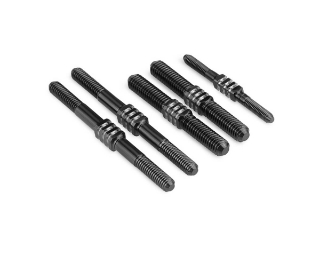 Picture of JConcepts Mugen MBX-8 Fin Titanium Turnbuckle Set (Black) (5)