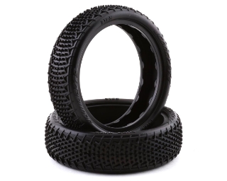 Picture of JConcepts Fuzz Bite LP 2.2" 2WD Front Buggy Carpet Tires (2) (Pink)