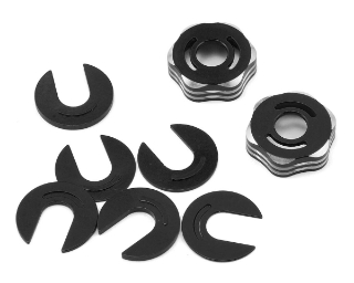 Picture of JConcepts RC8B3/RC8T3 Suspension Arm Cap & Camber Shim Set (Black)