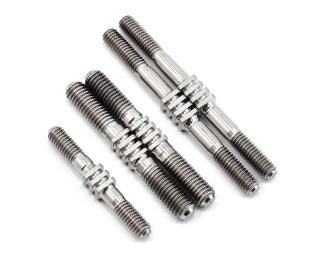 Picture of JConcepts RC8B3 Fin Titanium Turnbuckle Set (5) (Silver)