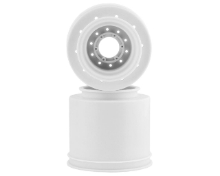 Picture of JConcepts Aggressor 2.6x3.8" Monster Truck Wheel (White) (2) w/17mm Hex
