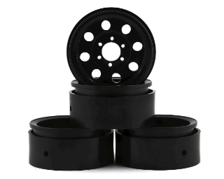 Picture of Element RC Enduro 1.9” The Ocho Beadlock Crawler Wheels (Black) (4)