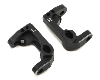 Picture of Yokomo Aluminum Front Steering Hub Carrier (Black) (2)