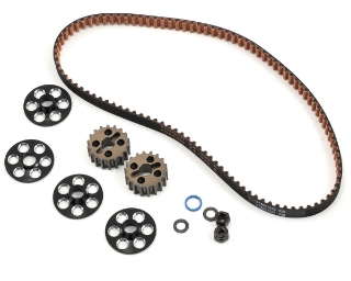Picture of Yokomo YZ-4 Aluminum Narrow Rear Pulley & Belt Set