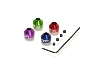 Picture of Collar Identification Set, Metric, for Hudy or Protek Hex Wrenches, (4pcs)