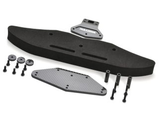 Picture of B6 Drag Front Bumper Set, Aluminum, Carbon Fiber, and Foam