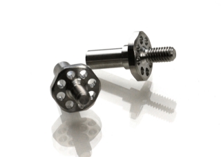 Picture of 22 Drag Front Wide Axles, Titanium