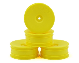 Picture of DE Racing 12mm Hex "Speedline" 2.2 1/10 Buggy Front Wheels (4) (B6/RB6) (Yellow)