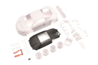 Picture of Kyosho Mini-Z MR-03W-MM Audi R8 LMS Night-R Body (Unpainted)