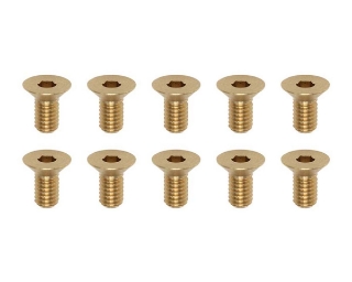 Picture of Yokomo Brass Flat Head Screws (10) (3x6mm)