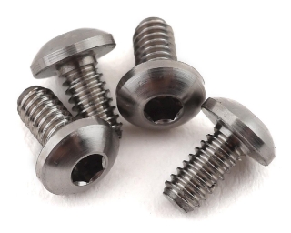 Picture of Yokomo 2x4mm High Precision Titanium Button Head Screw (4)