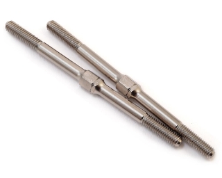 Picture of Yokomo 52mm Hard Steel Turnbuckle (2) (Nickel)