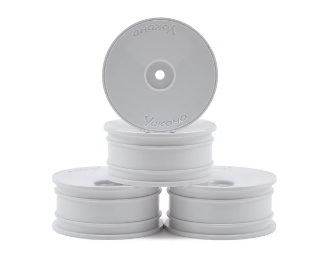 Picture of Yokomo 12mm Hex Precision 1/10 Touring Car Wheels (Medium Narrow) (4) (White)