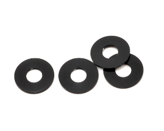 Picture of Yokomo 3x8x0.5mm Aluminum Spacer (Black) (4)