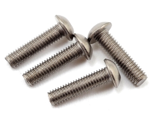 Picture of Yokomo 3x12mm Titanium Button Head Screw (4)